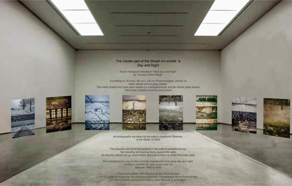  Day and Night  Shoah installation  